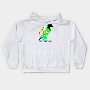 Pakistan Cricket Halftone Kids Hoodie